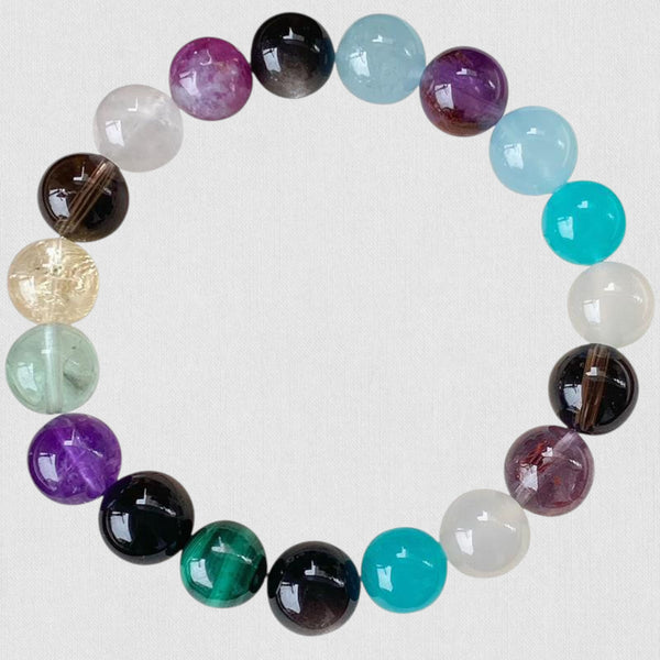 Natural Multi-Gemstone Healing Bracelet – Balance of Energy