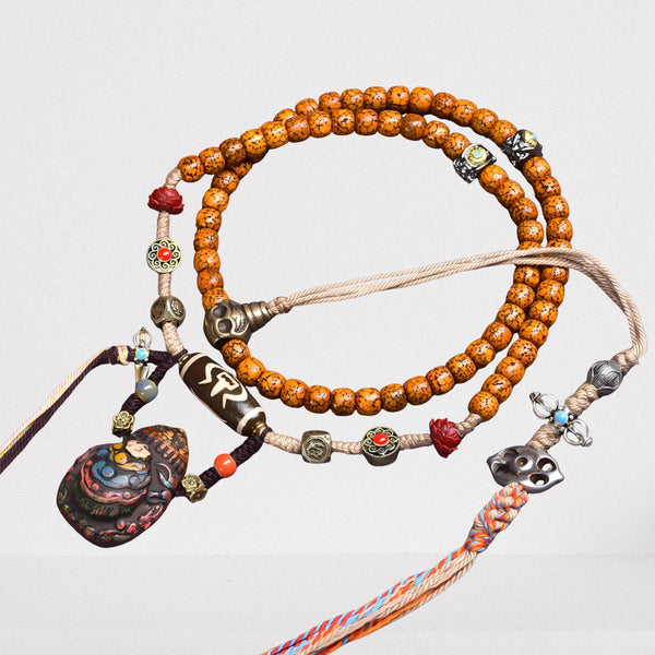 Tibetan Sacred Relic — Nyangra Tsa Tsa (Protective Amulet)