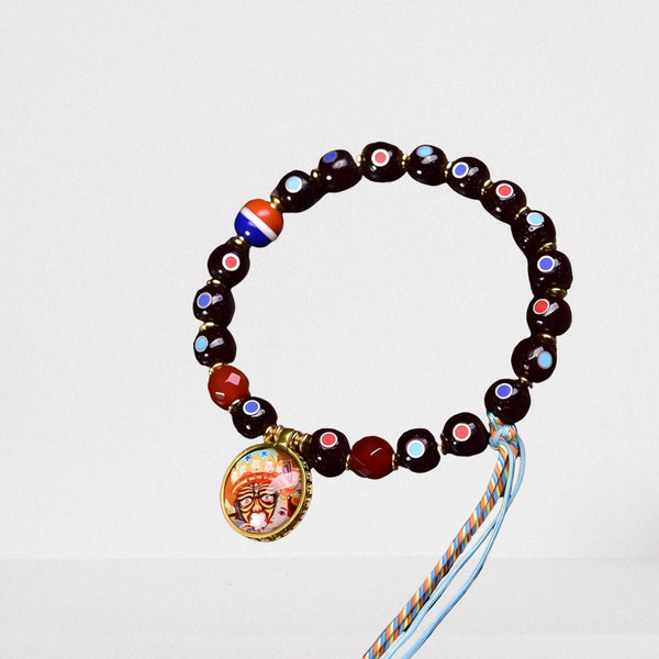 Cinnabar Inlaid Star-Moon Bodhi — High-End Custom Treasure
