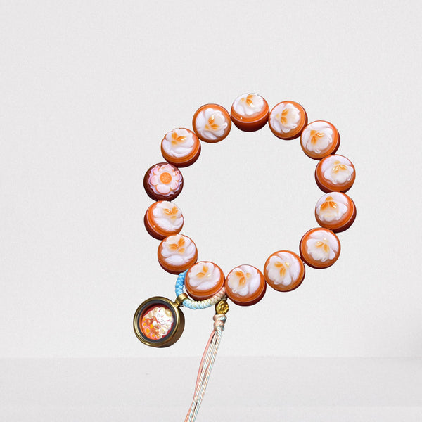 Medicine Master Fox Spirit Dzi Bead — Sacred Blessing of Fortune & Protection
