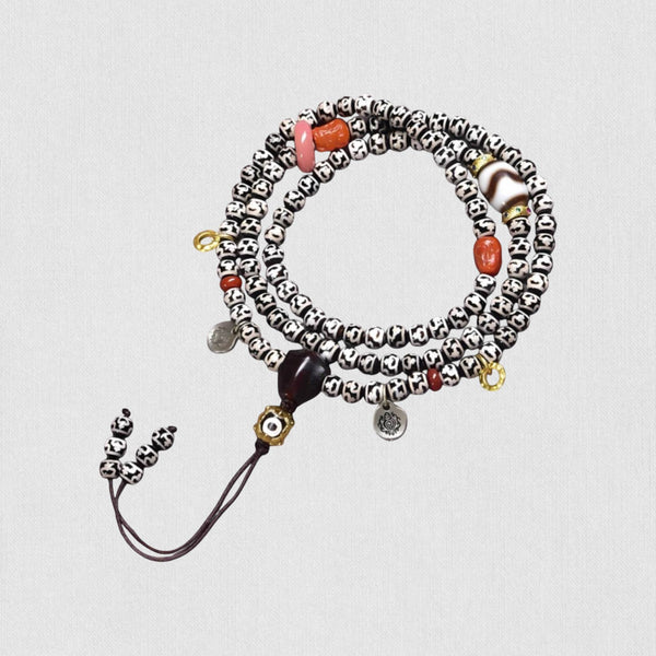 Treasure Vase Dzi Bead — Symbol of Longevity & Fulfillment