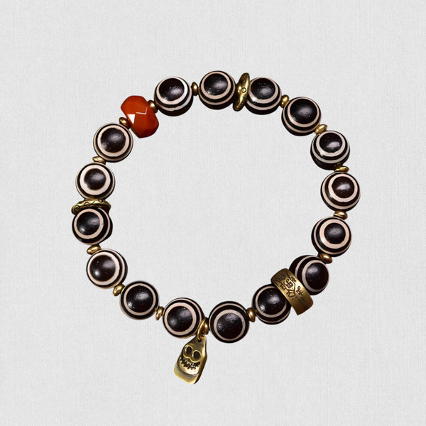 Ancient Dzi — Heaven’s Eye Bead (Tibetan High-Energy Relic)
